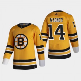 Miesten NHL Boston Bruins Pelipaita Chris Wagner 14 2020-2021 Reverse Retro Authentic